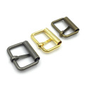 High Quality Metal Buckles Reversible Belt Pin Buckles Brass Steel Roller Belt Buckles For Handbag